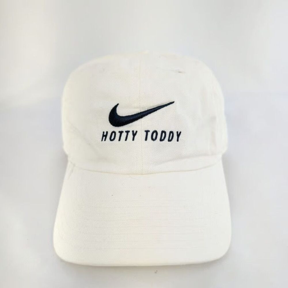 Nike Ole Miss Rebels Hat Hotty Toddy Heritage86 White Strapback NCAA Mens Cap